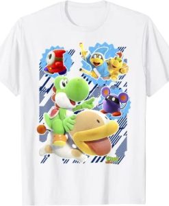 Yoshi's Crafted World Group Shot Graphic T-Shirt