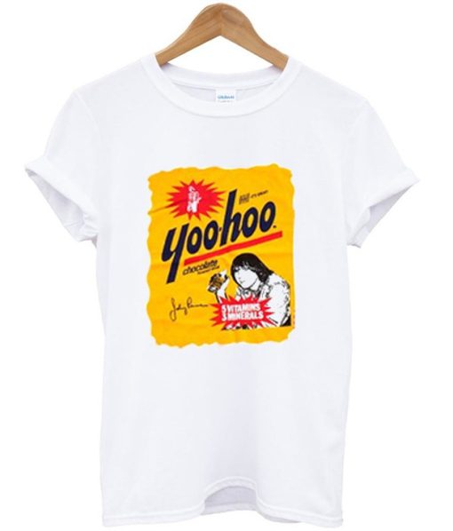 Johnny Ramone Yoohoo Chocolate T-shirt