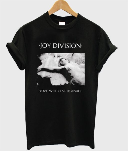 Joy Division Love Will Tear Us Apart Adult T-Shirt
