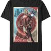 Iron Man Power Poster Short Sleeve T-Shirt