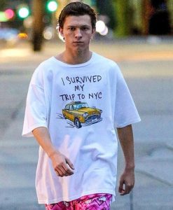 I Survived My Trip To NYC Tom Holland T-Shirt